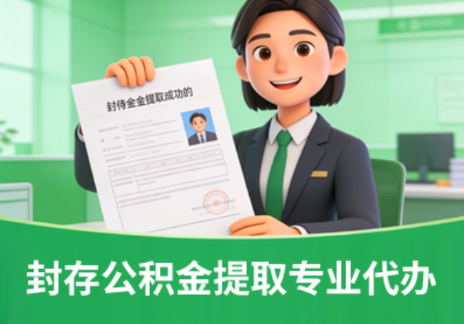 威海封存公积金代办提取
